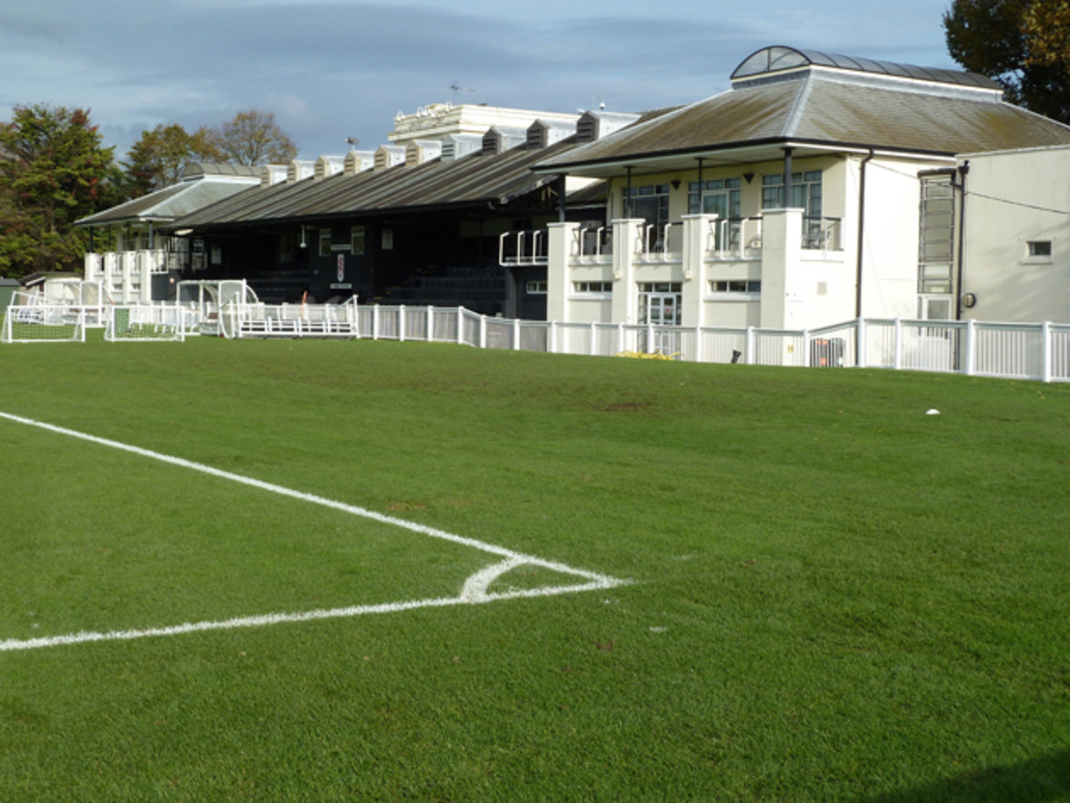 Next to Motspur Park's main field, where Fulham's U-21s often play, used to be a track where Roger Bannister made one of his 4-minute mile attempts and where Chariots of Fire was filmed.
