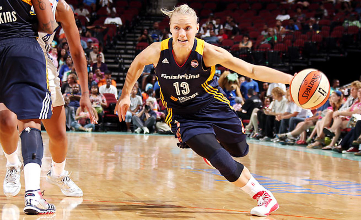 Knee issues limited Erin Phillips, 28, to just 18 games last season, her third with the Fever.