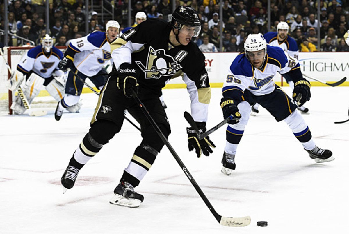 Evgeni Malkin of the Pittsburgh Penguins