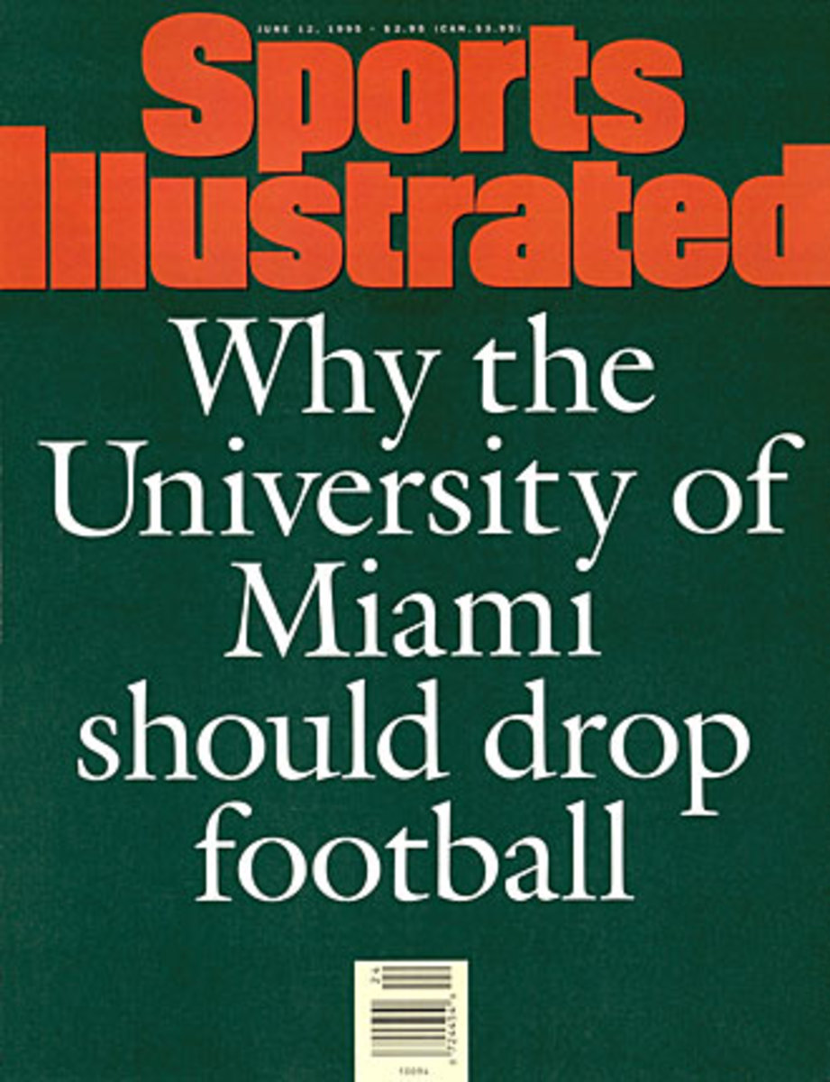 Miami football cover 1995
