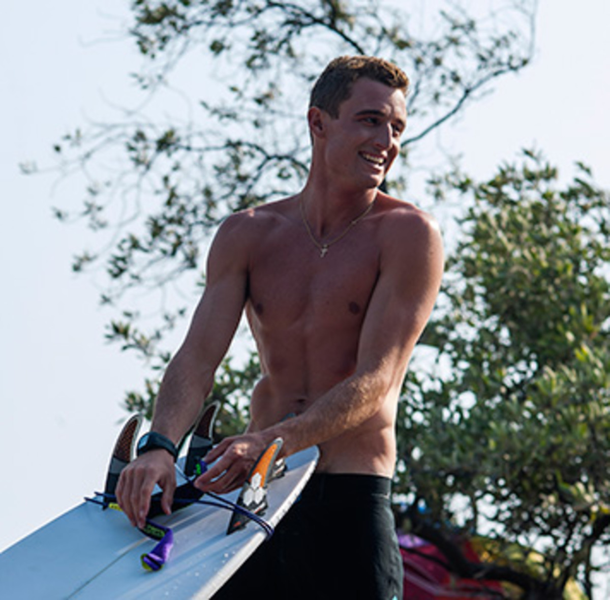 Pro surfer Matt Banting