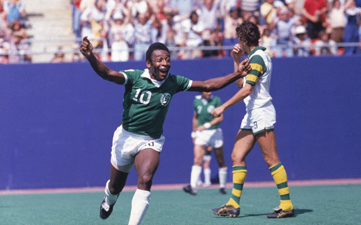 PelÃ© is still remembered and loved in the United States for his time with the New York Cosmos.