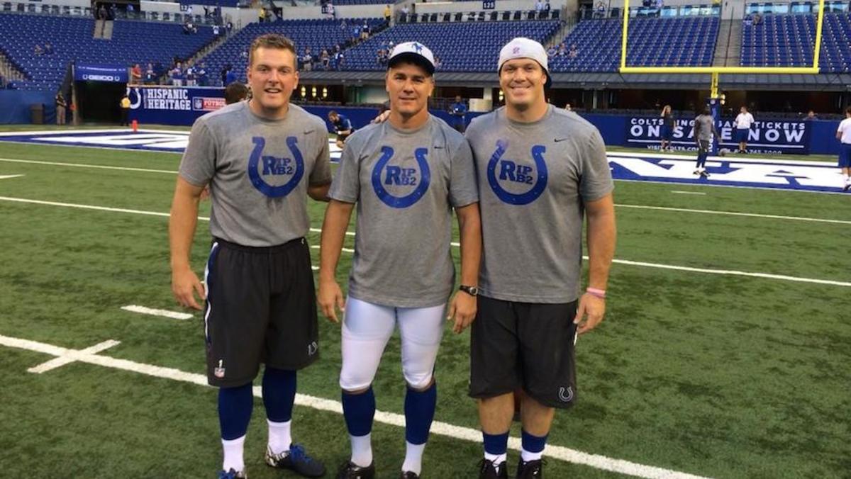 The Indianapolis Colts' honored late kicker Rob Bironas on Sunday befo...