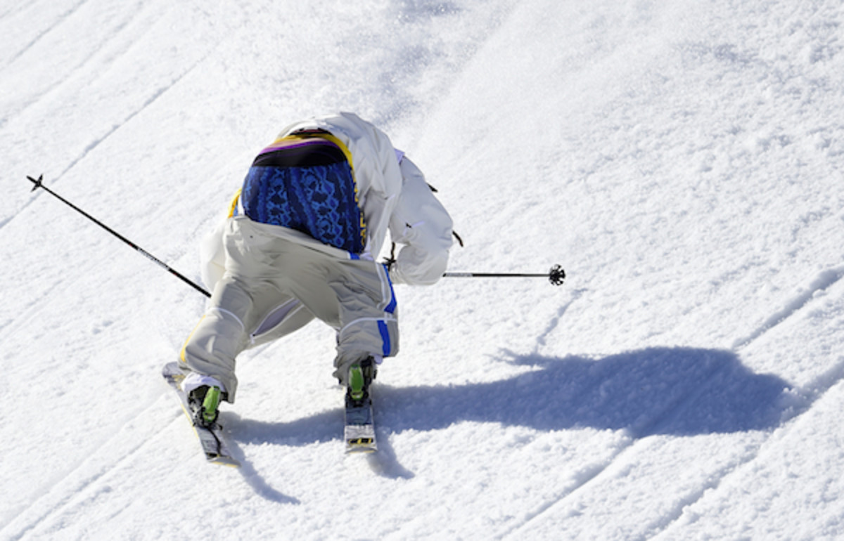 Swedish Skier's Pants Fall Down During Run - Sports Illustrated