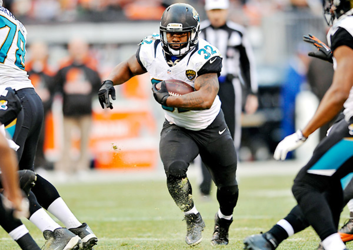 Maurice Jones-Drew rushed for 803 yards on 234 carries with five touchdowns last season.