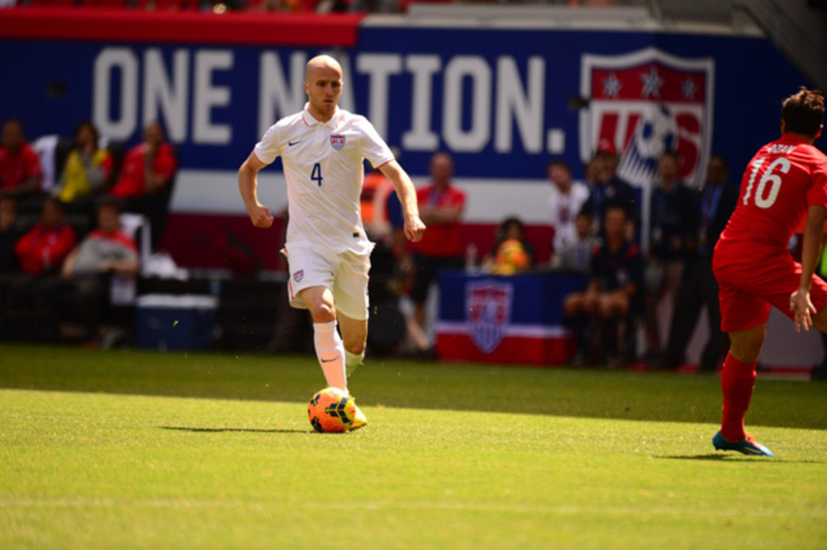Michael Bradley has been deployed in more of an attacking role than he has been accustomed to under U.S. manager Jurgen Klinsmann.