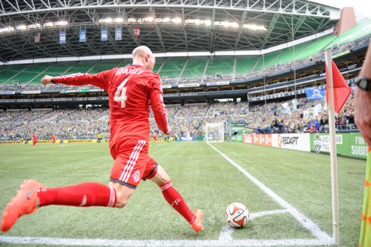 Michael Bradley left AS Roma for Toronto FC in a shocking transfer and return to MLS.