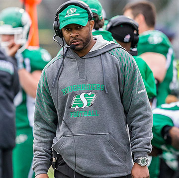 Corey Chamblin has his eye on the NFL but is happy in Canada. (Brent Just/Getty Images)