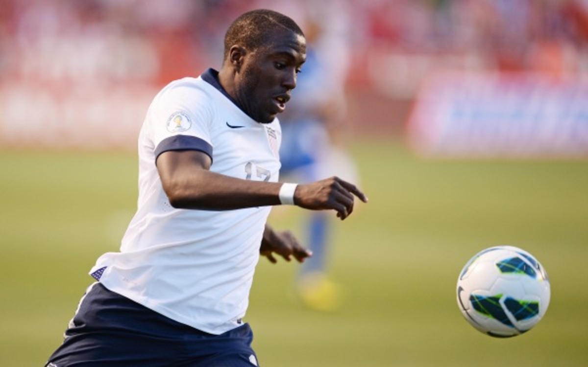 Jozy Altidore will return to the English Premier League with Sunderland. (ROBYN BECK/AFP/Getty Images)