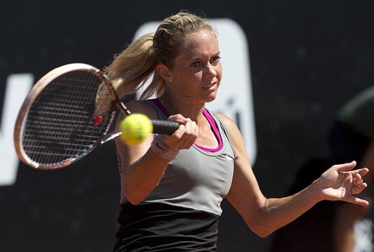 The third-seeded Klara Zakopalova was runner-up at the Rio Open last week.