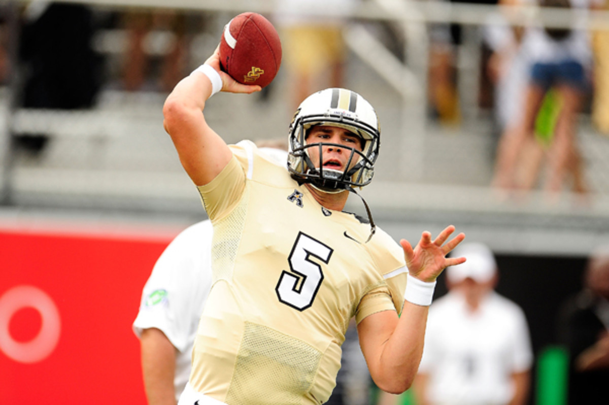 Blake Bortles gets ready to face South Carolina on Sept. 28. (Stacy Revere/Getty Images)