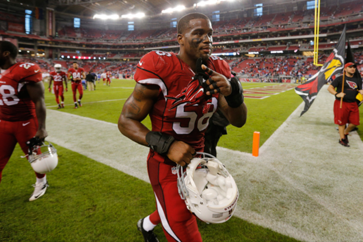 Daryl Washington might not see the field again for a long time. (Ric Tapia/AP)