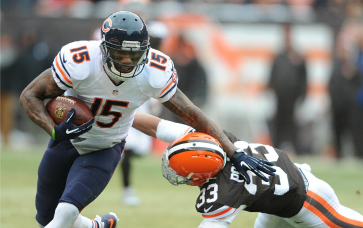 Brandon Marshall has made the Pro-Bowl in each of his seasons in Chicago. (Diamond Images/Getty Images)