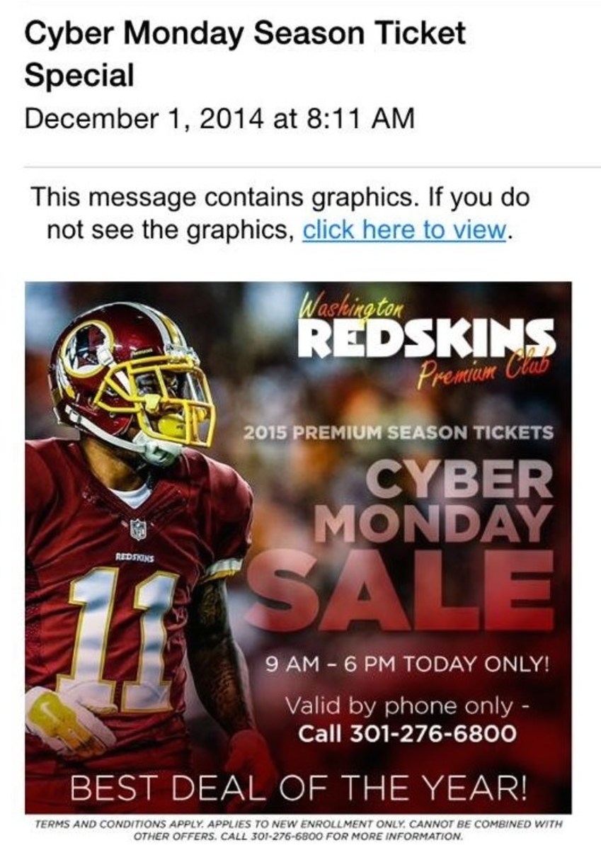 washington redskins phone