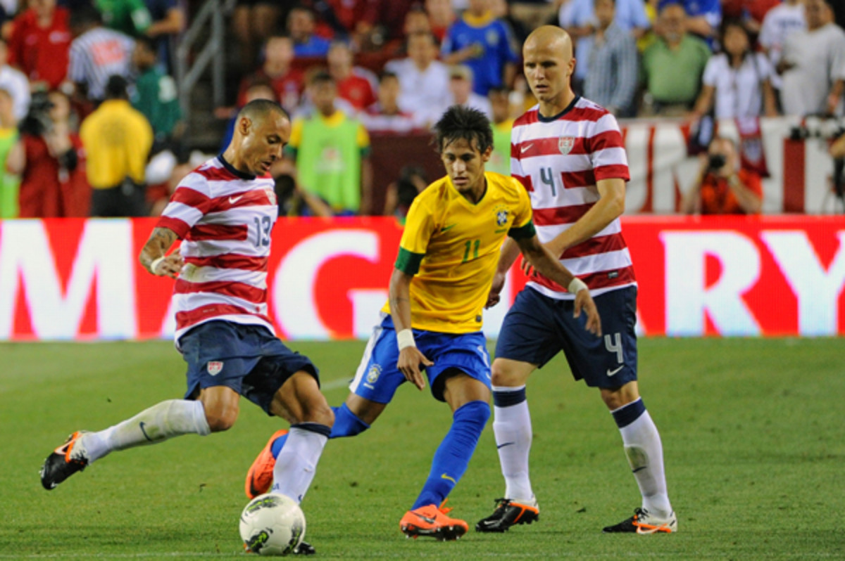 The U.S. men's national team may get a shot at going up against Neymar in the 2016 Copa America, which will be staged in the United States. (Mark Goldman/Icon SMI)