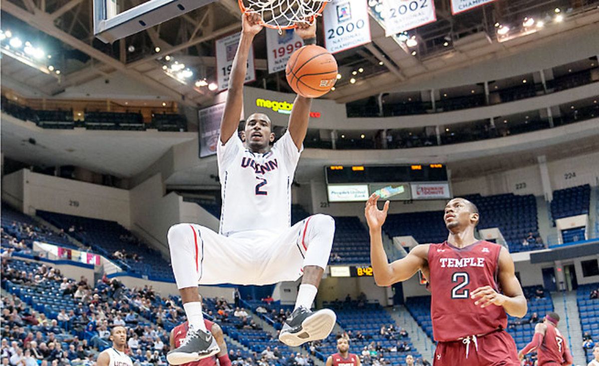 Capable of taking over a game, DeAndre Daniels has been maddeningly inconsistent for UConn.