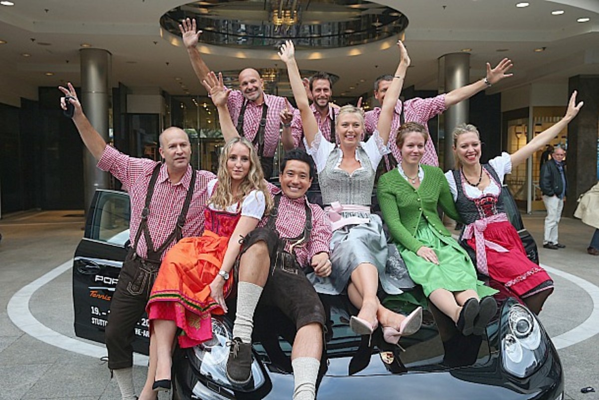 Photos: Maria Sharapova celebrates her 27th birthday in Germany