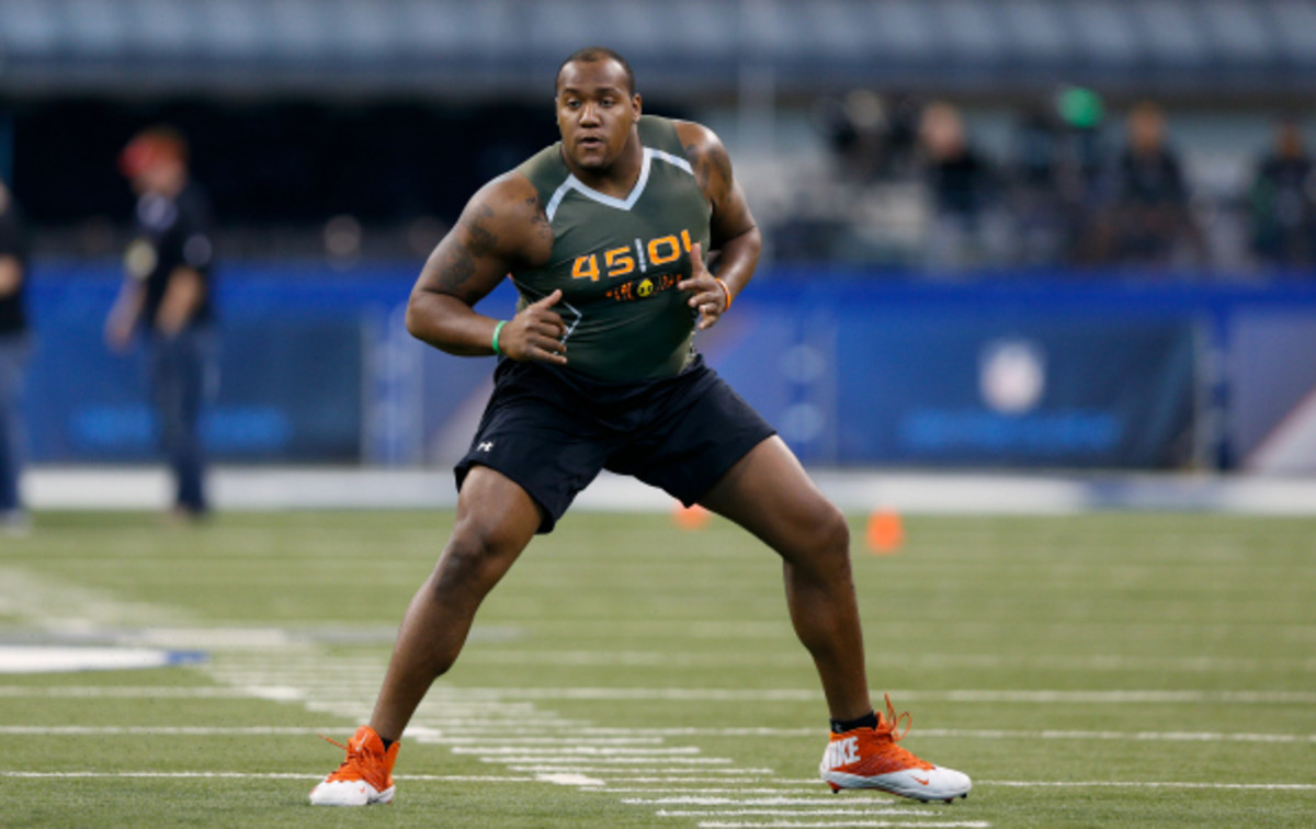 Brandon Thomas was expected to be a third or fourth round draft pick. (Joe Robbins/Getty Images)