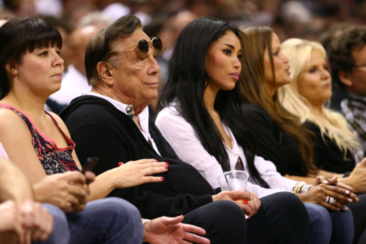Racist comments allegedly made by Donald Sterling were first made public this past weekend. (Ronald Martinez/Getty Images) 