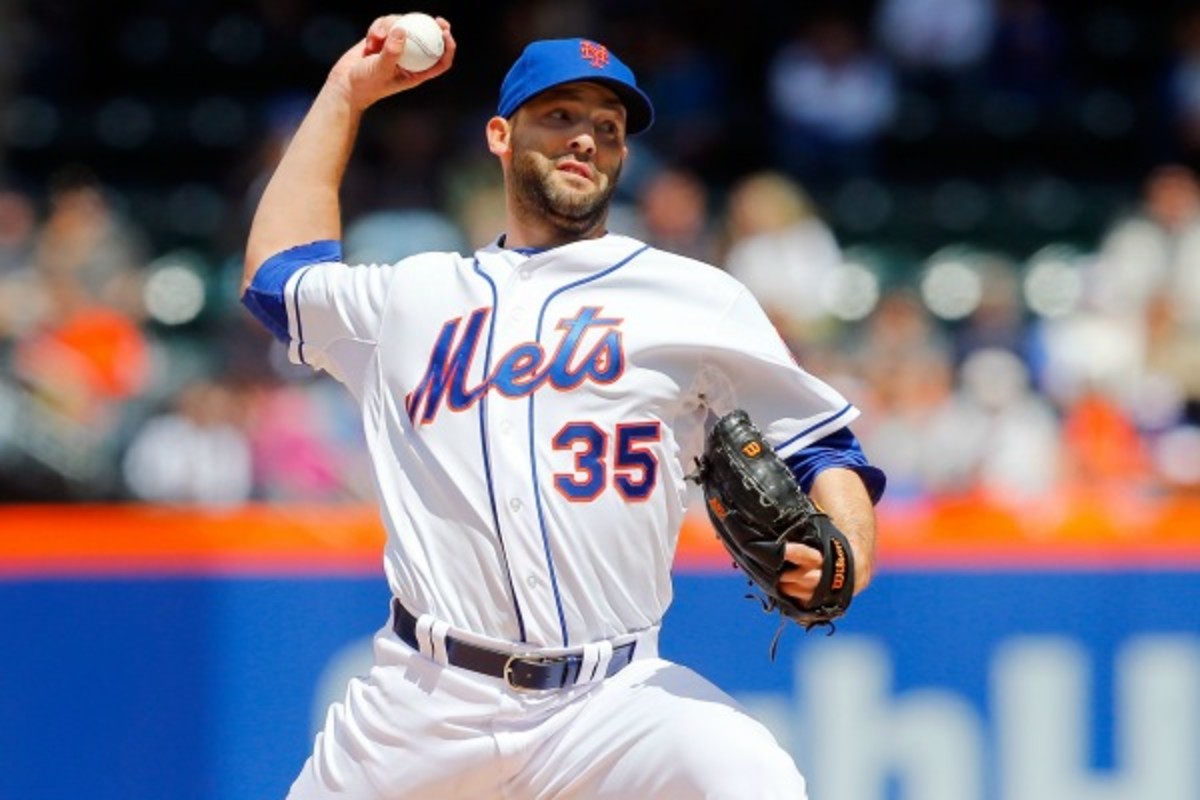 Dillon Gee began the season as the Mets' most consistent starting pitcher. (Jim McIsaac/Getty Images)