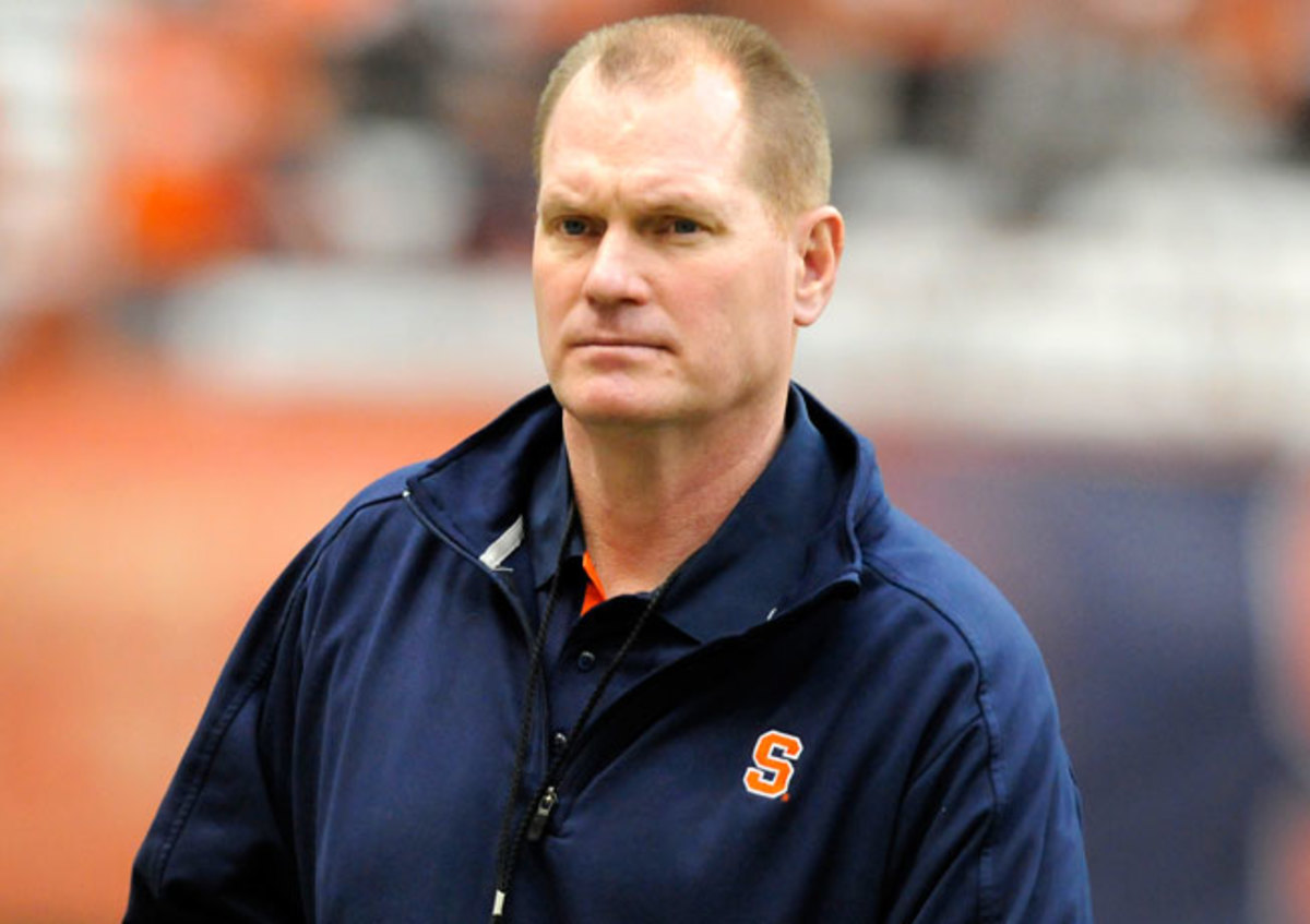 Scott Shafer led Syracuse to a 7-6 mark and a Texas Bowl win in his first season as coach of the Orange.