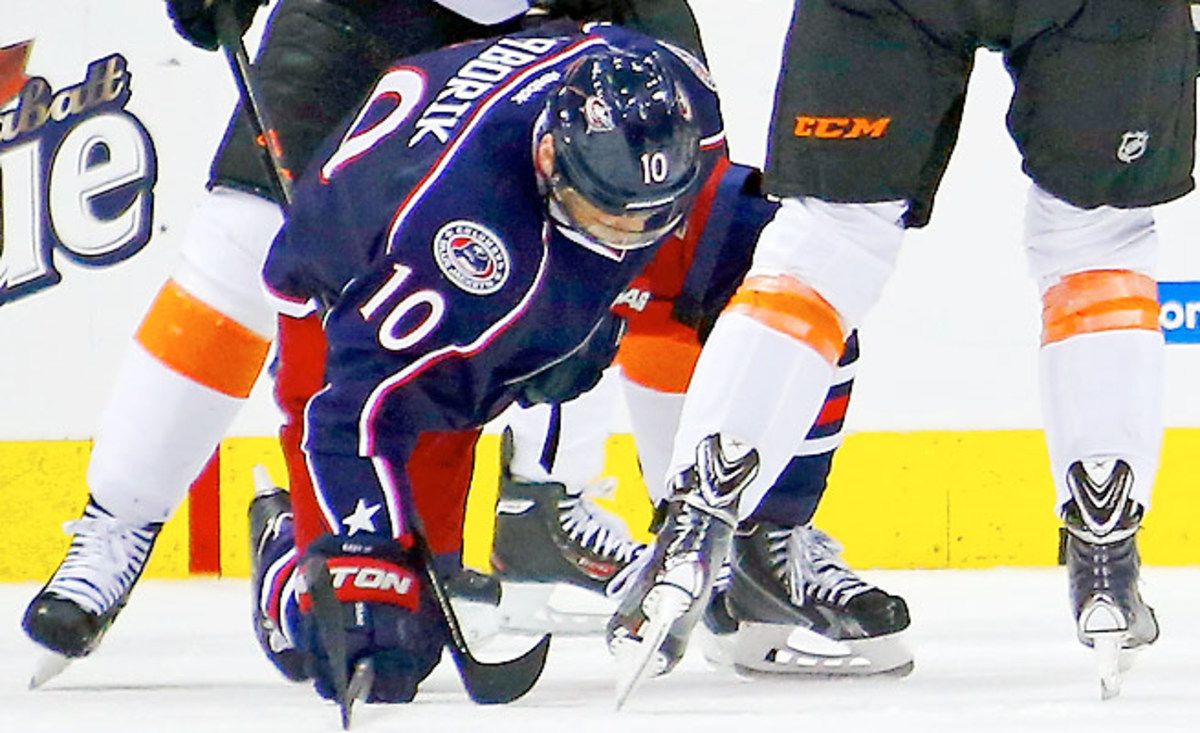 Marian Gaborik hasn't played for the Blue Jackets since breaking his collarbone on Dec. 21.
