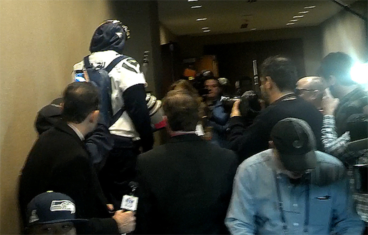 Mr. Lynch has left the building... or, that is to say, he's just about to.