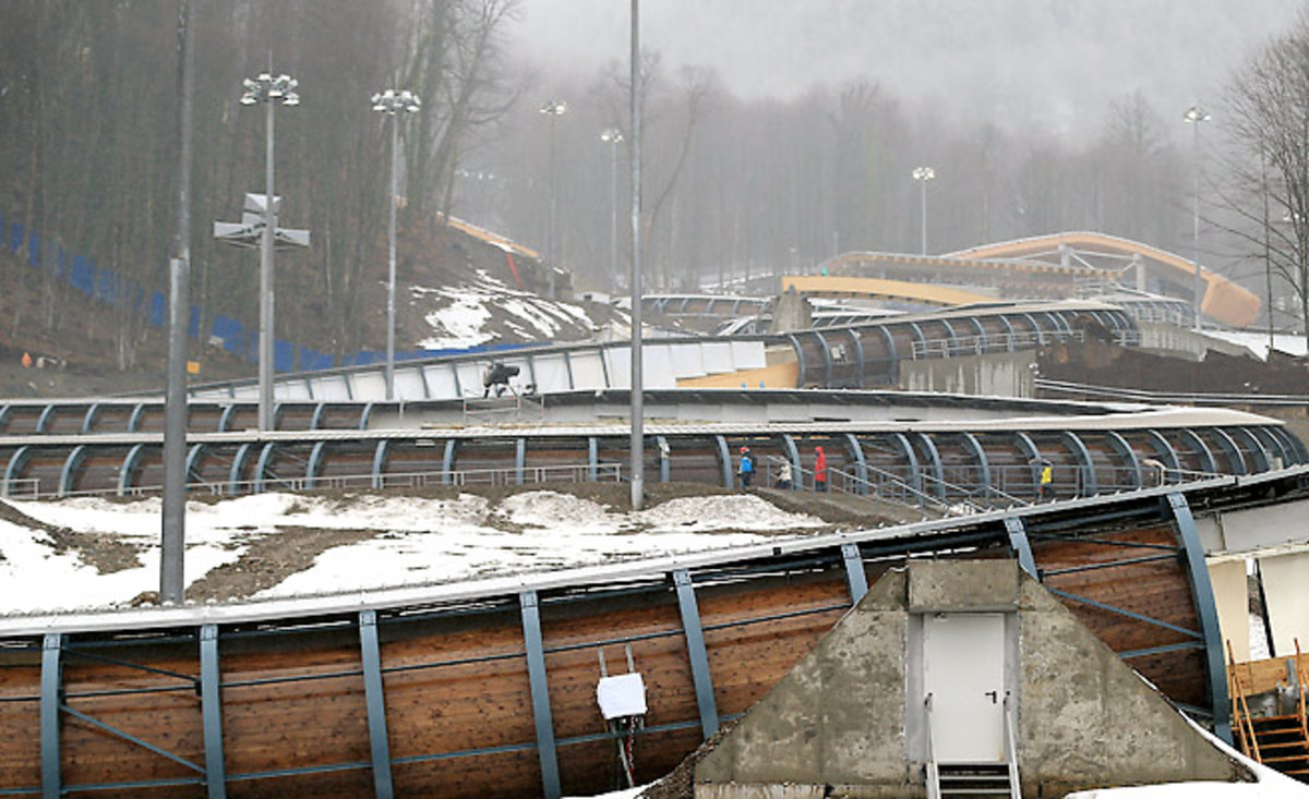 Safety was critical at Sanki Olympic Sliding Center after Nodar Kumaritashvili's death in Vancouver.