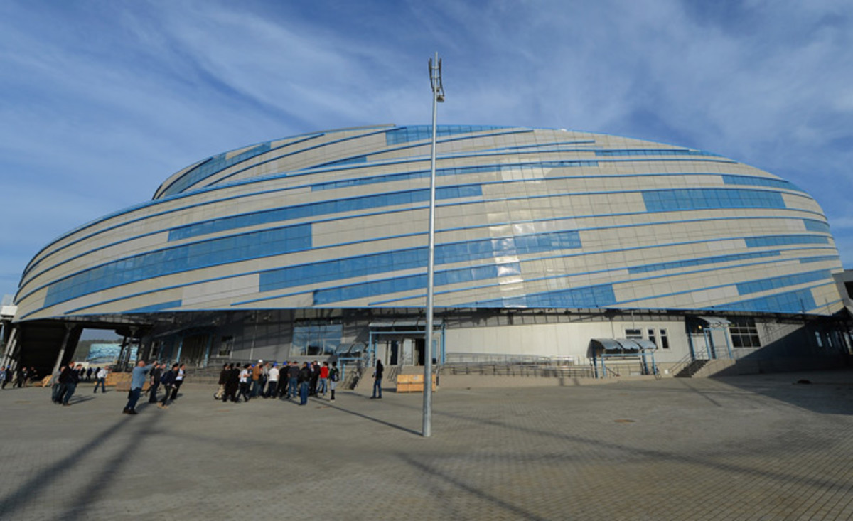 Shayba Arena is not long for Sochi. The "moveable venue" will depart after the Olympics.