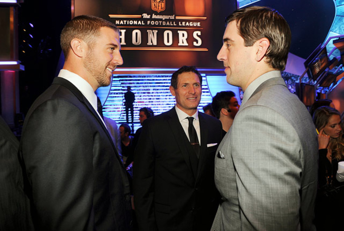 Alex Smith, Steve Young and Aaron Rodgers