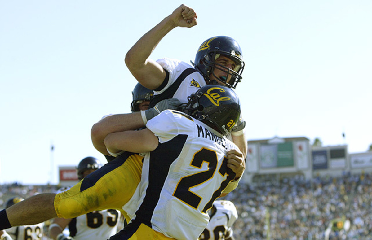 Aaron Rodgers and Chris Manderino
