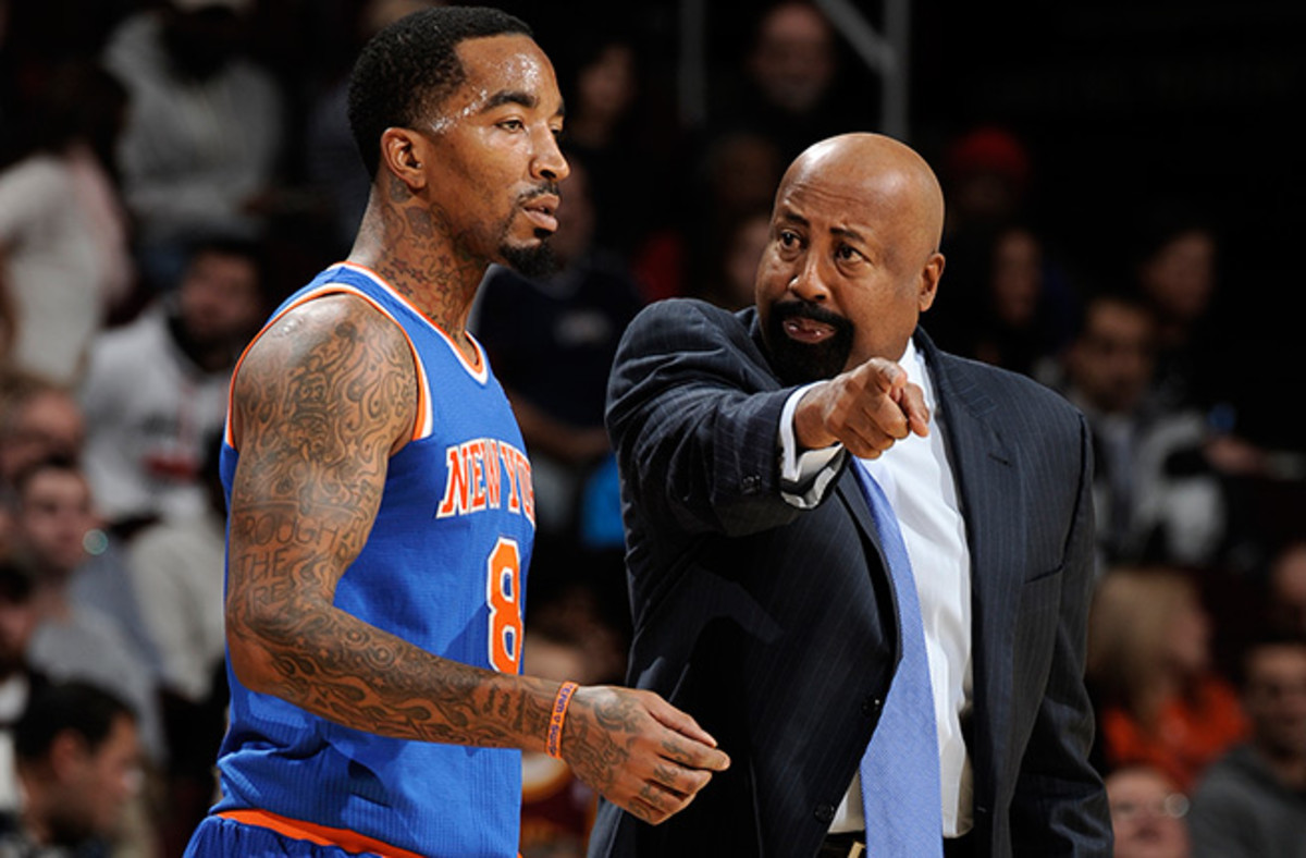 J.R. Smith was recently benched by Mike Woodson after being fined $50,000 for his shoelace stunt.