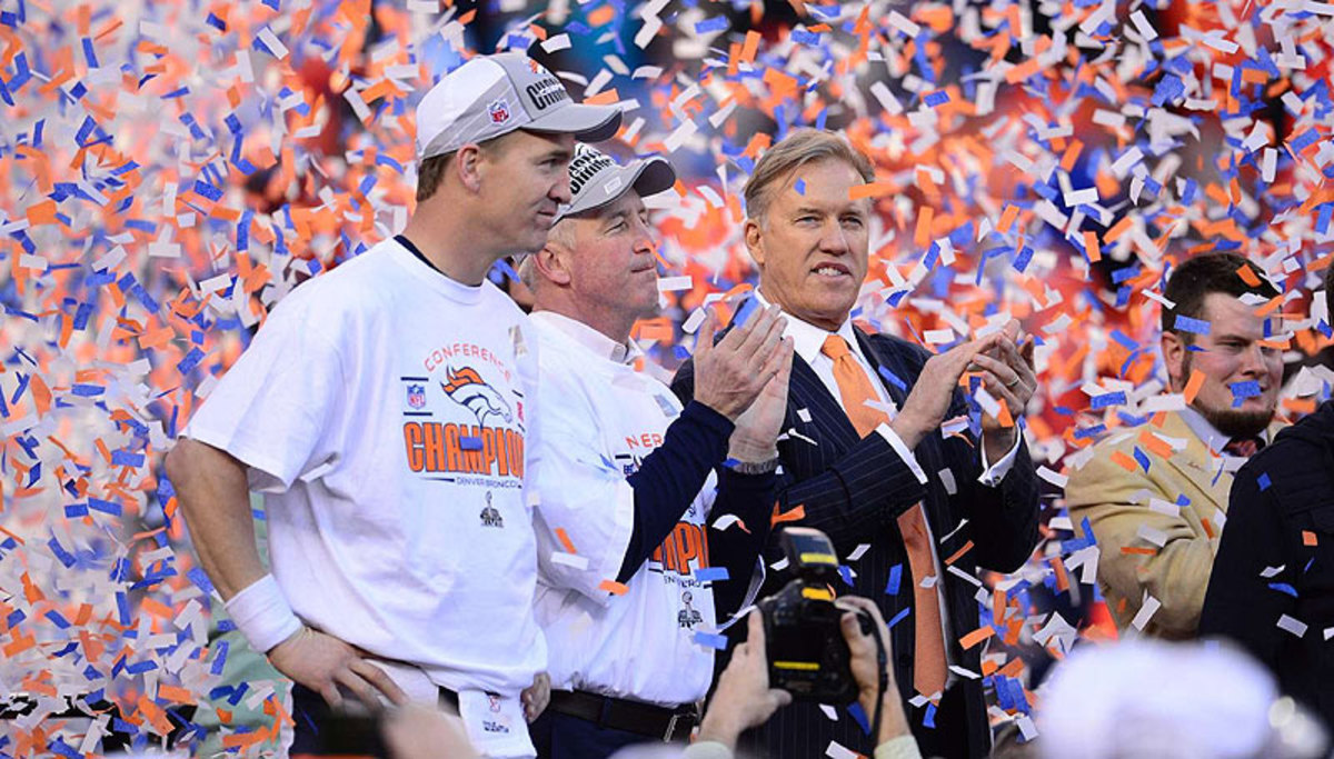 With Peyton Manning under center the past two seasons, the Broncos have gone 26-6 in the regular season and won the AFC title last January. (John Biever/SI/The MMQB)