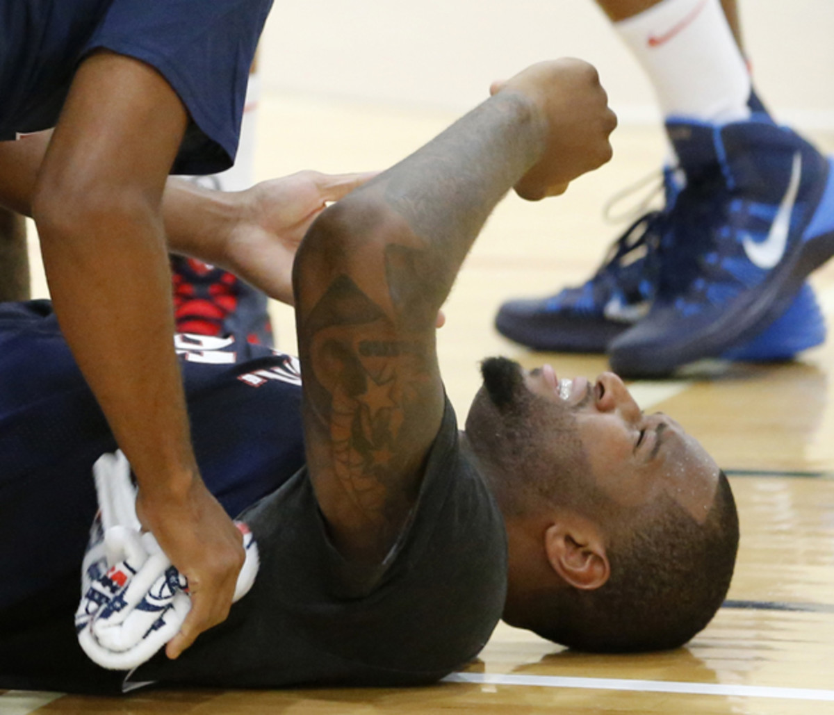 Demarcus Cousins Team USA basketball injury