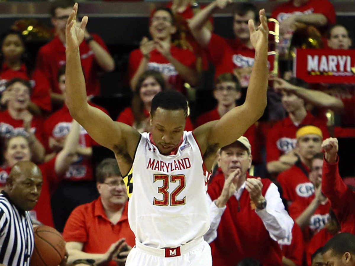 Dez Wells and Maryland put an exciting end to the Terrapins' ACC by beating No. 5 Virginia. (Mitch Stringer/USA Today Sports)