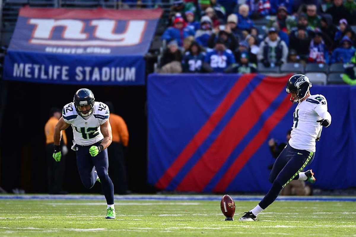 The winds generally blow in from both endzones, which could make touchbacks tough for Steven Hauschka and his Denver counterpart. (Carlos M. Saavedra/SI/The MMQB)