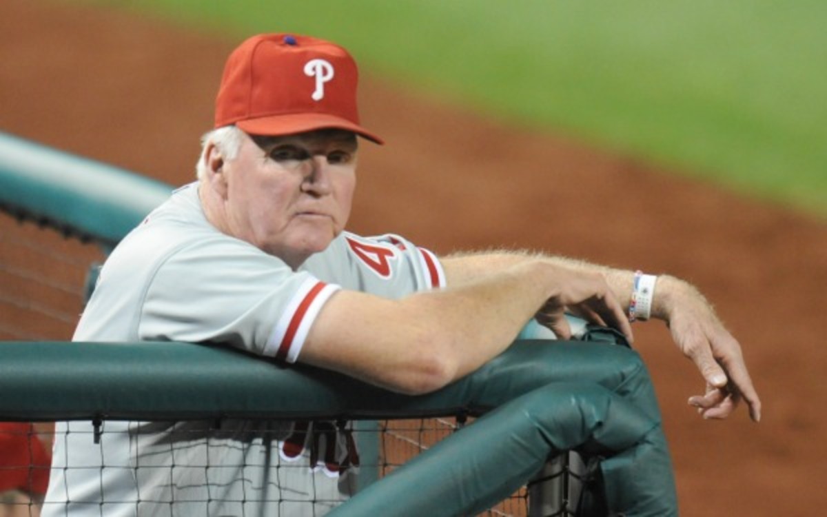 After a five-month hiatus from the team, Charlie Manuel is heading back to work with the Phillies. (Mitchell Layton/Getty Images)