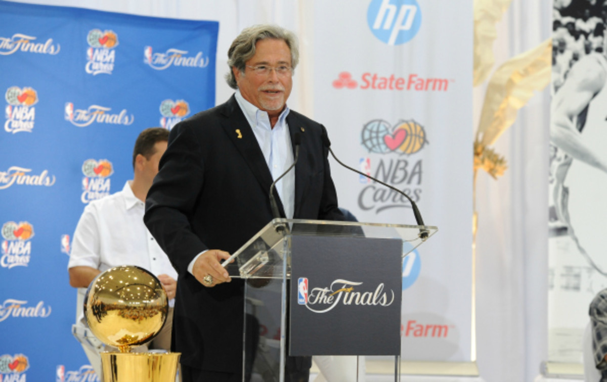 The Miami Heat have won 3 titles since Micky Arison became owner in 1995. (Andrew D. Bernstein/National Basketball/Getty Images)