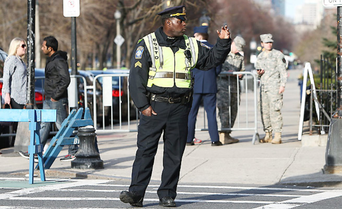 Enhanced security for the 2014 Boston Marathon will include more than 3,500 police officers.