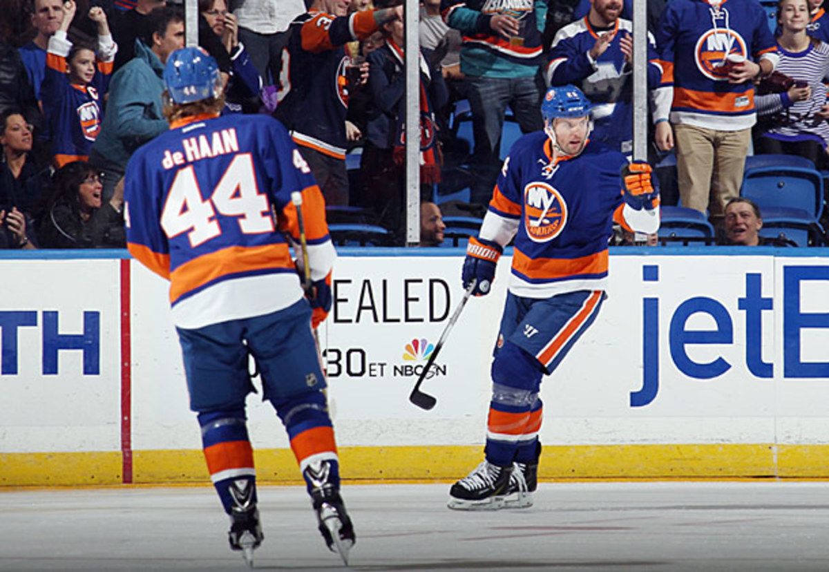 Thomas Vanek of the New York Islanders
