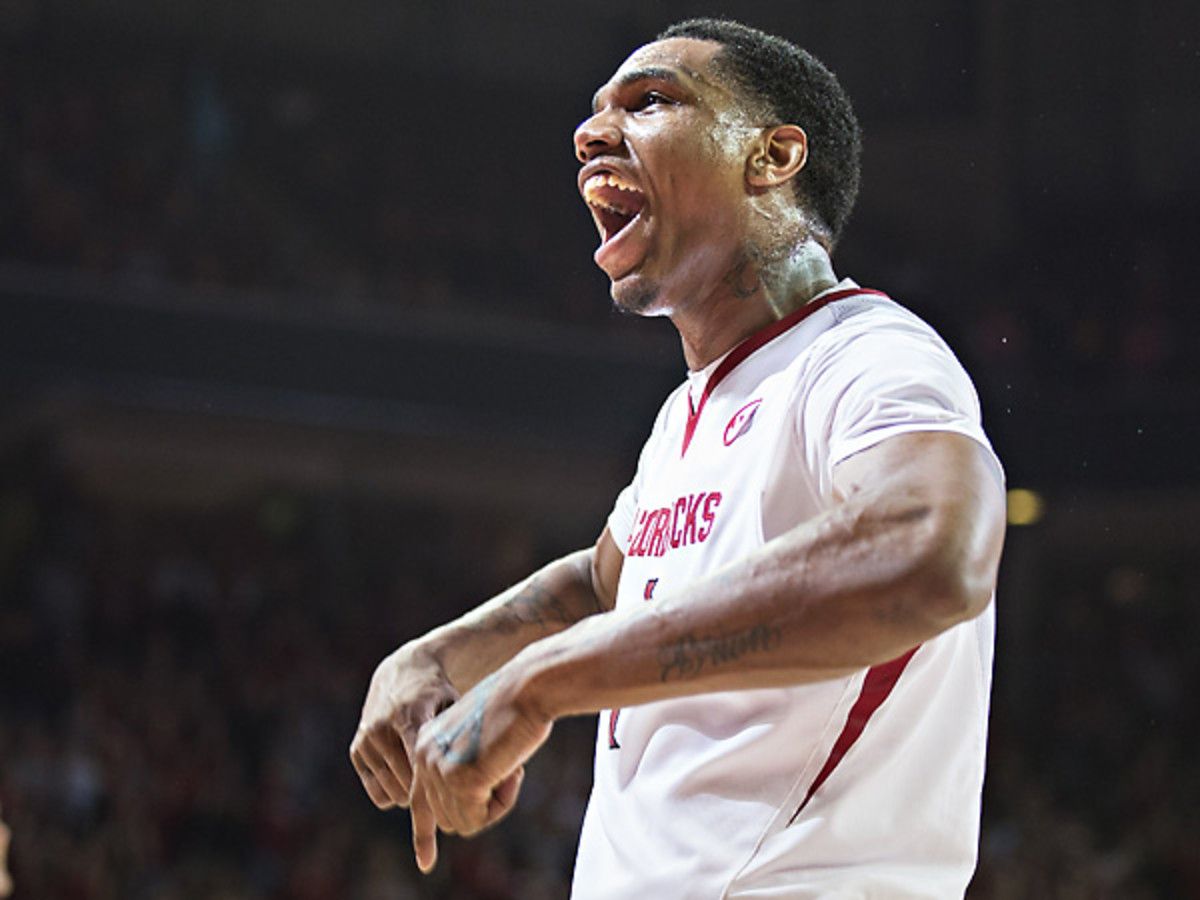 Coty Clarke and Arkansas had plenty to celebrate after logging wins over Kentucky and Georgia. (Wesley Hitt/Getty Images)