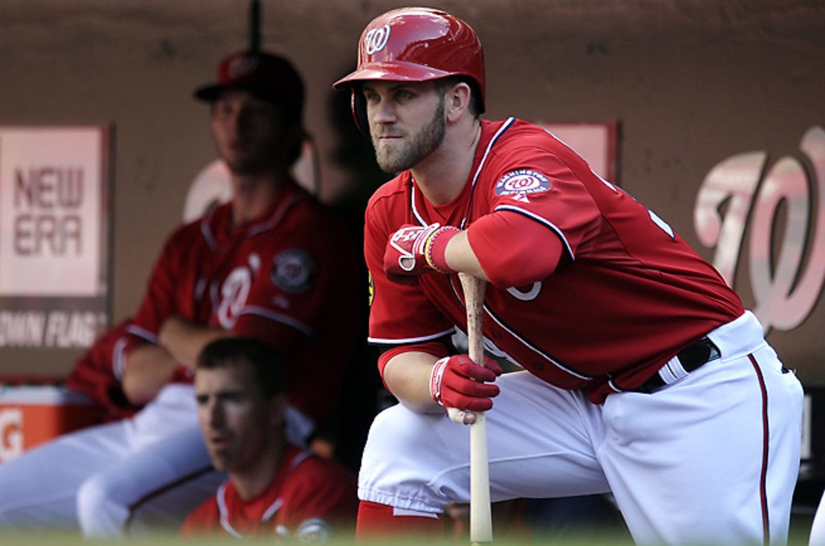 Bryce Harper has all the tools to be a top fantasy player, but can be maddeningly inconsistent.