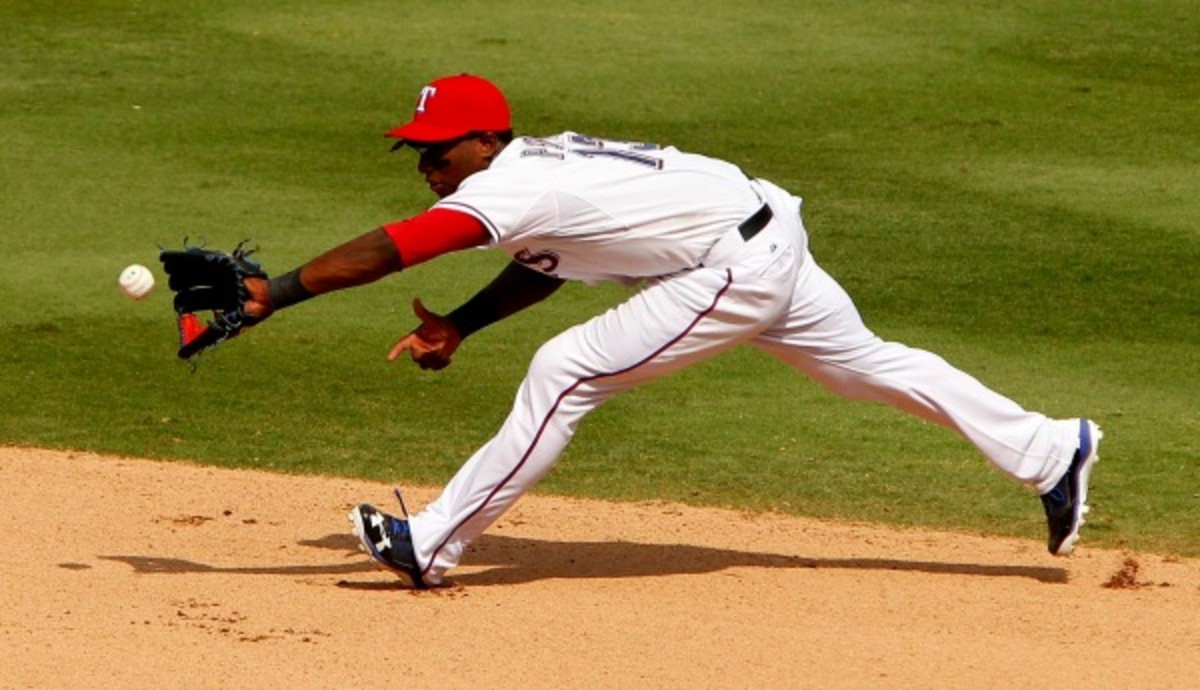 Jurickson Profar is the Rangers' starting second baseman after trading Ian Kinsler. (Getty Images)
