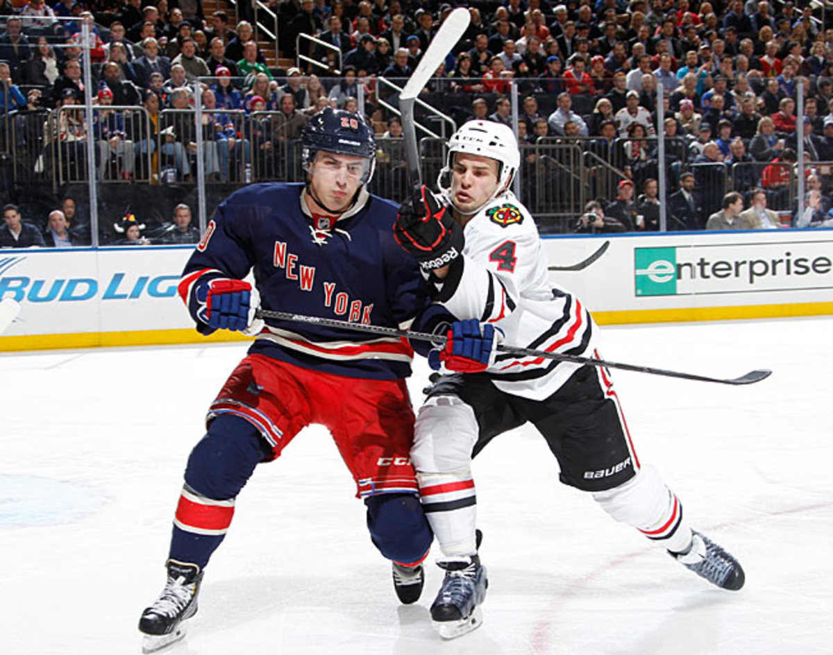 The loss of winger Chris Kreider will surely affect the Rangers' pursuit of a playoff berth.