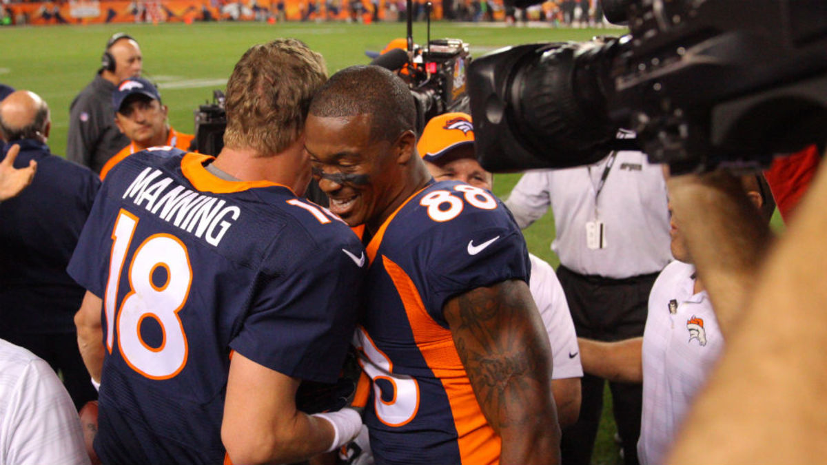 Peyton Manning's record touchdown ball keepaway object
