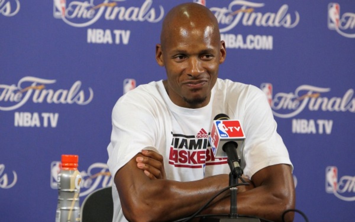 Ray Allen is returning to the Heat next season. (Photo by Bruce Yeung/NBAE via Getty Images)