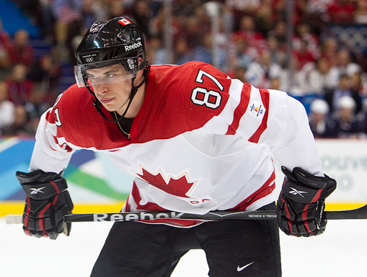 Sidney Crosby is a lock to suit up for Team Canada in Sochi, but who else will take the ice with him? (Bob Frid/Icon SMI)
