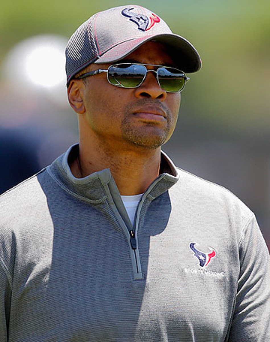 Texans GM Rick Smith (Bob Levey/Getty Images)