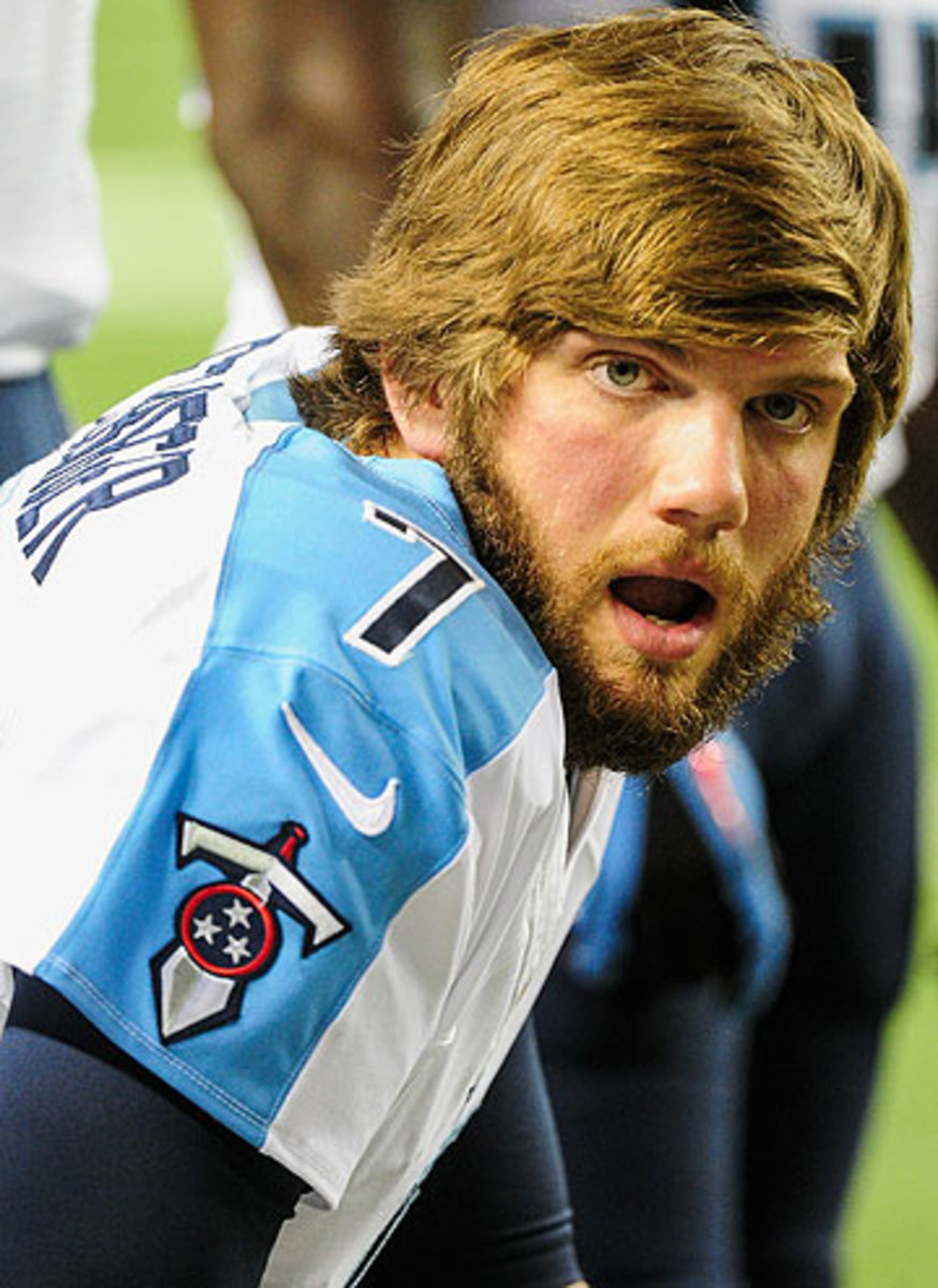 Titans rookie Zach Mettenberger has made same hair-raising plays this preseason. (Scott Cunningham/Getty Images)