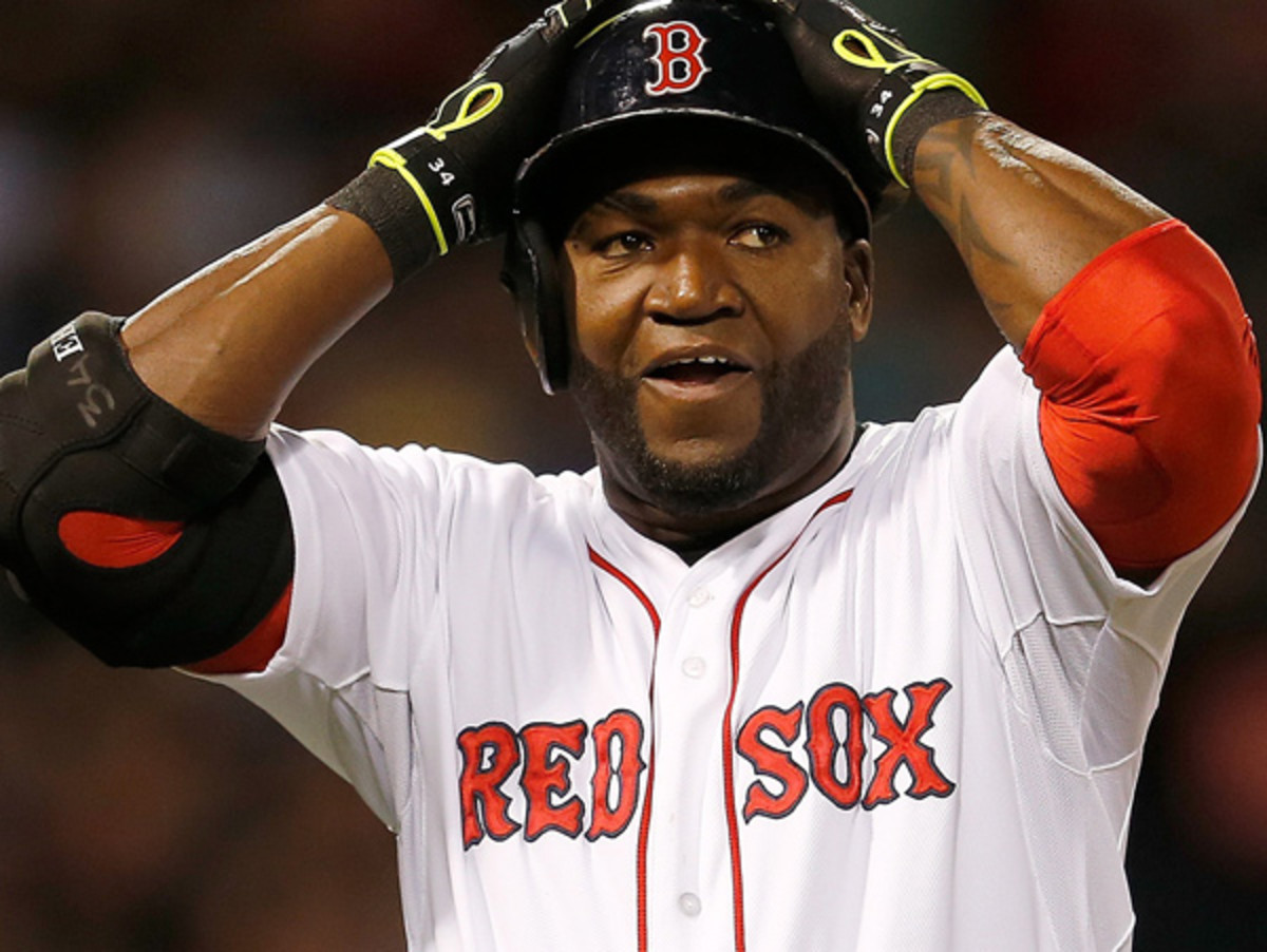 David Ortiz and the Red Sox are mired in a six-game losing streak. (Jim Rogash/Getty Images)